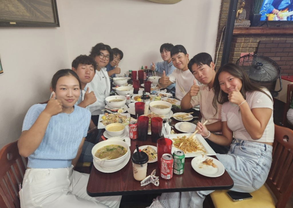 FAREWELL DINNER FOR KOREAN FAVORITES, ELLENA AND EUGENE