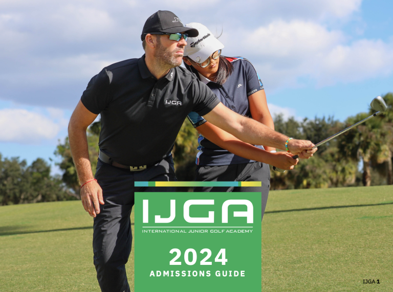 Cover of IJGA's 2024 Admissions Guide