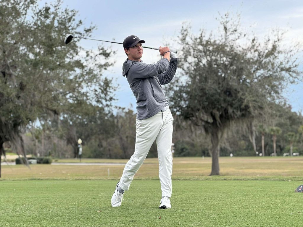 IJGA alumni spotlight: Filip Jakubcik swinging his golf club